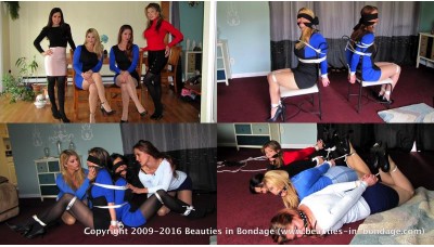 The Heist enhanced (MP4) - Carissa Montgomery, Hannah Perez, Candle Boxxx and Autumn Bodell