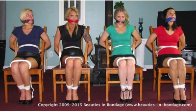 Lined Up For Transport (WMV) - Niki Lee Young, Jessica, Dee and Jamie Daniels