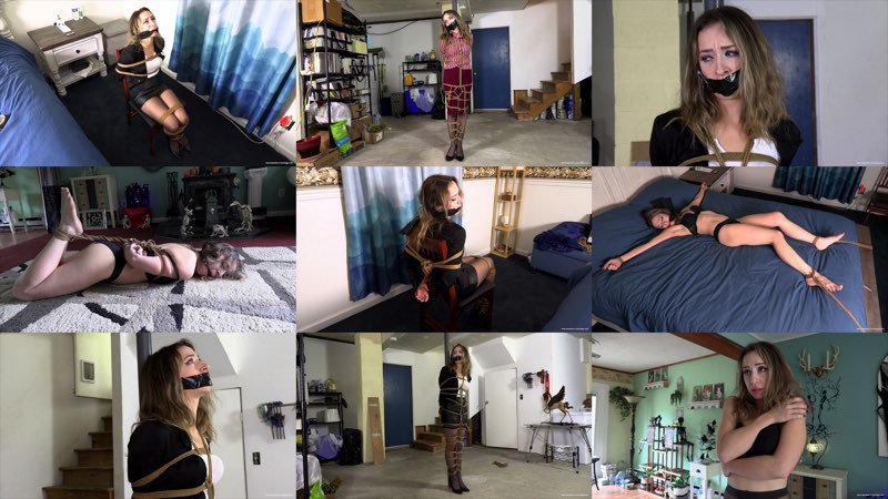 Tied Up Until You Talk and Lydia's Escape Challenge (MP4) - Lydia Lael